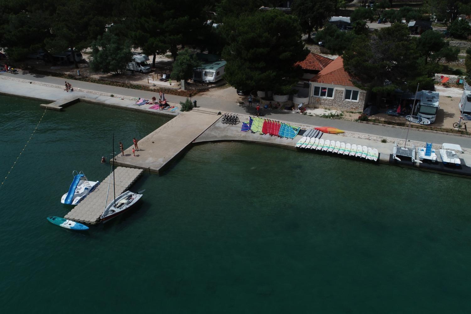 Wunderschöne Ferienwohnung direkt am Meer Jezera Exterior foto