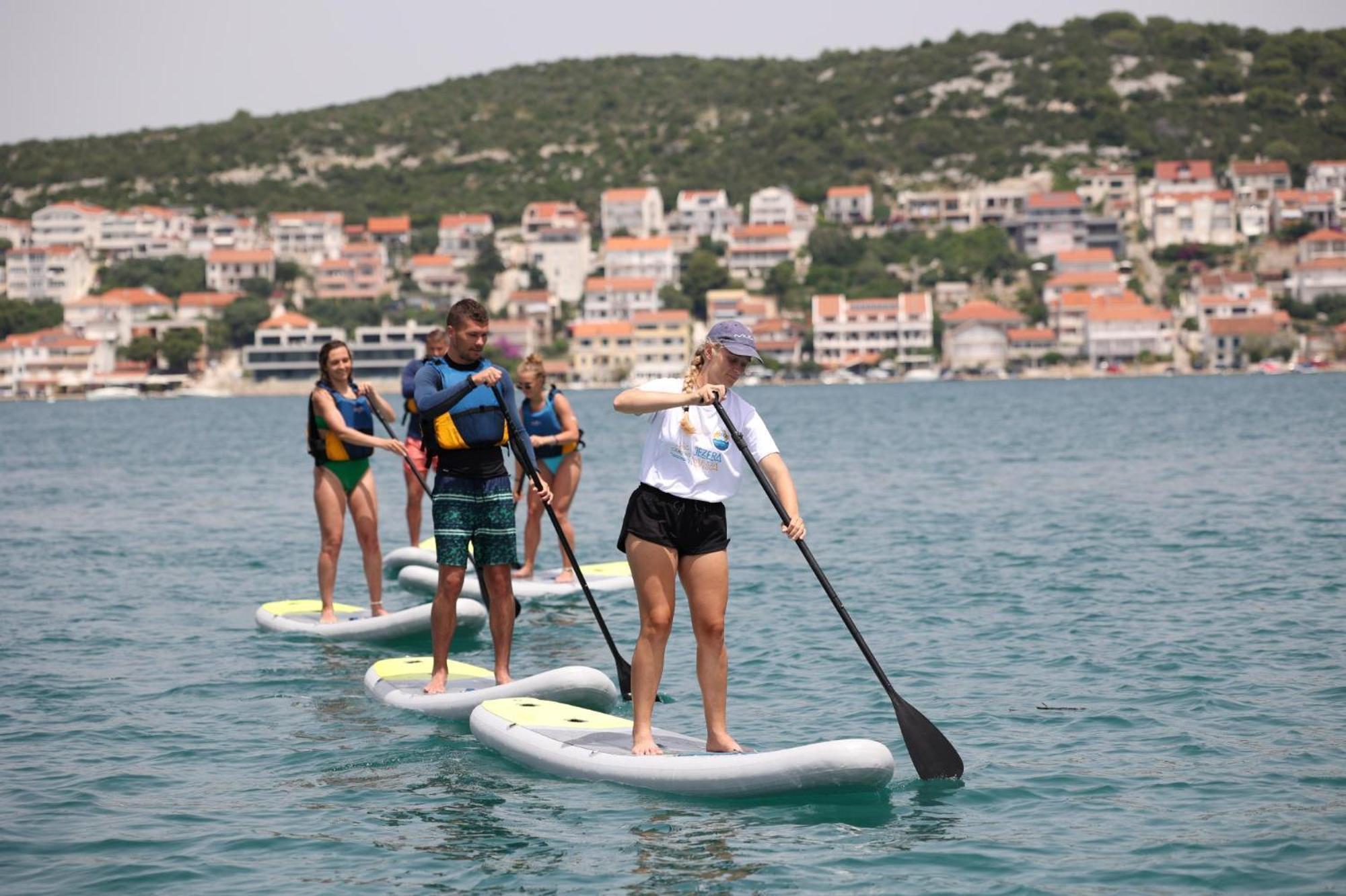 Wunderschöne Ferienwohnung direkt am Meer Jezera Exterior foto
