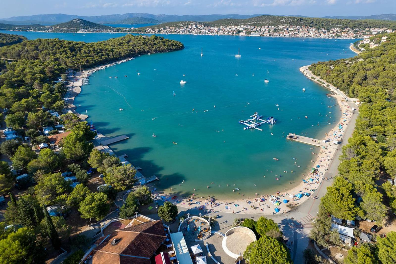 Wunderschöne Ferienwohnung direkt am Meer Jezera Exterior foto