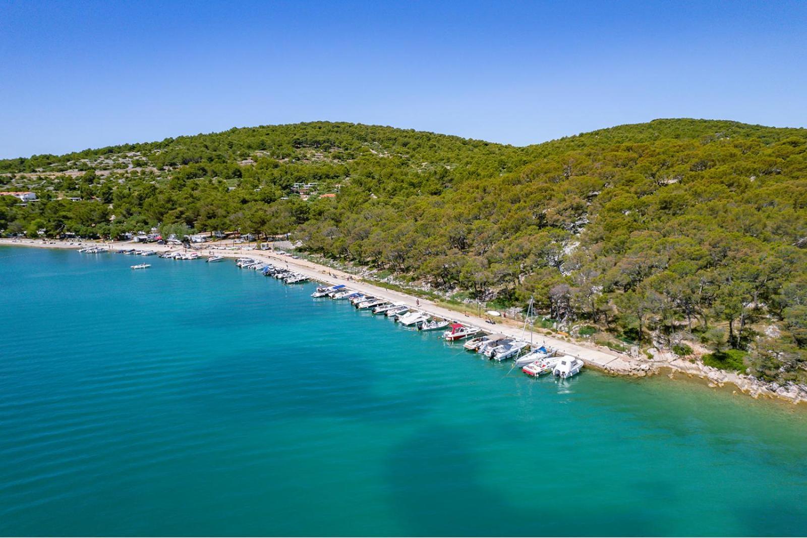 Wunderschöne Ferienwohnung direkt am Meer Jezera Exterior foto